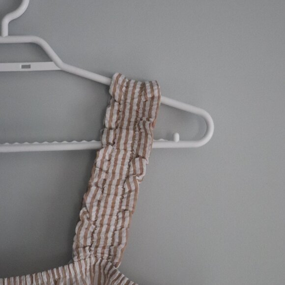 Kikit Sz Lrg Matching Striped Summer Tank Top + Shorts Comfy Lounge Set - Picture 4 of 14